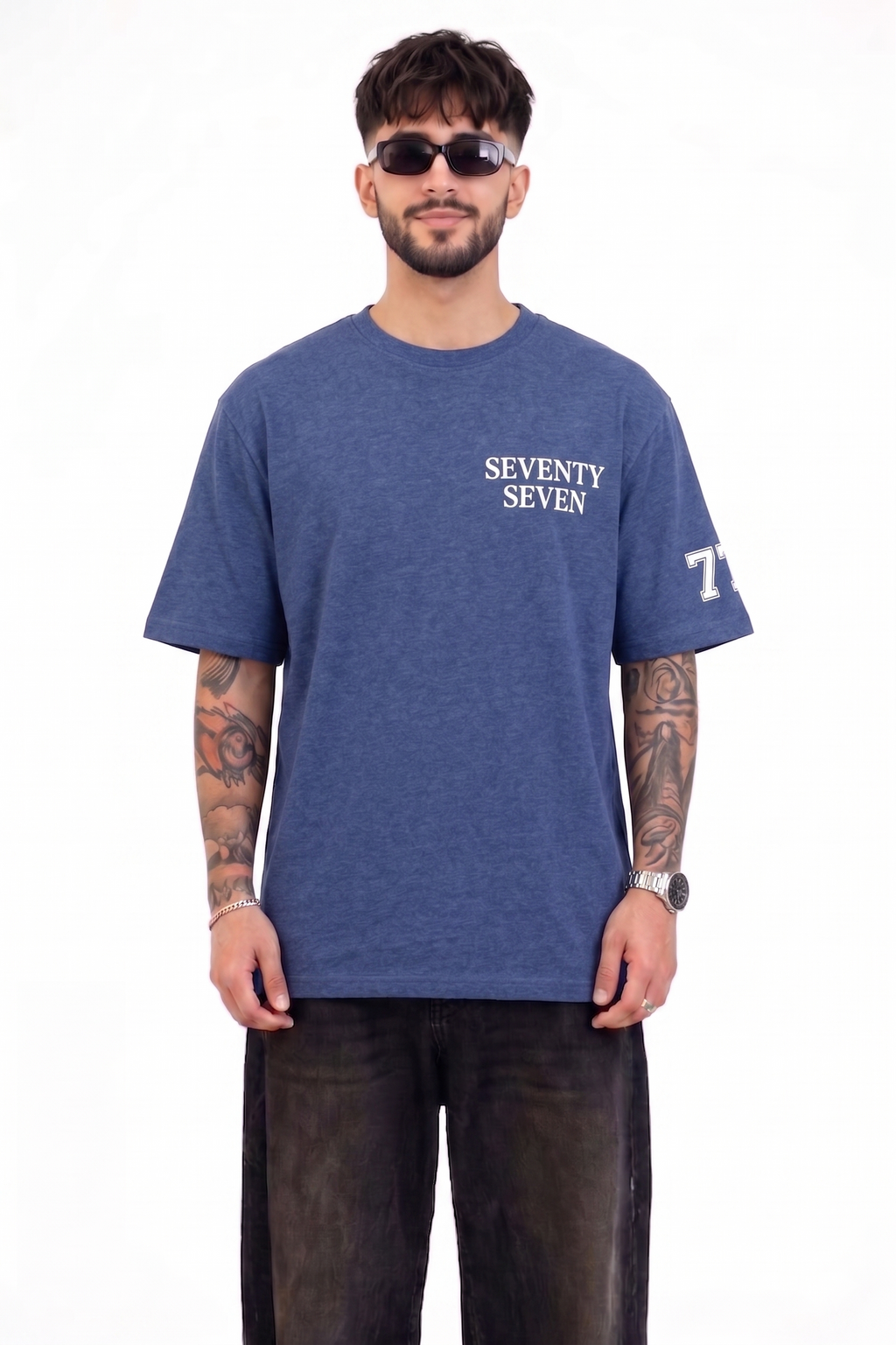 The Archive Serif Heather Tee