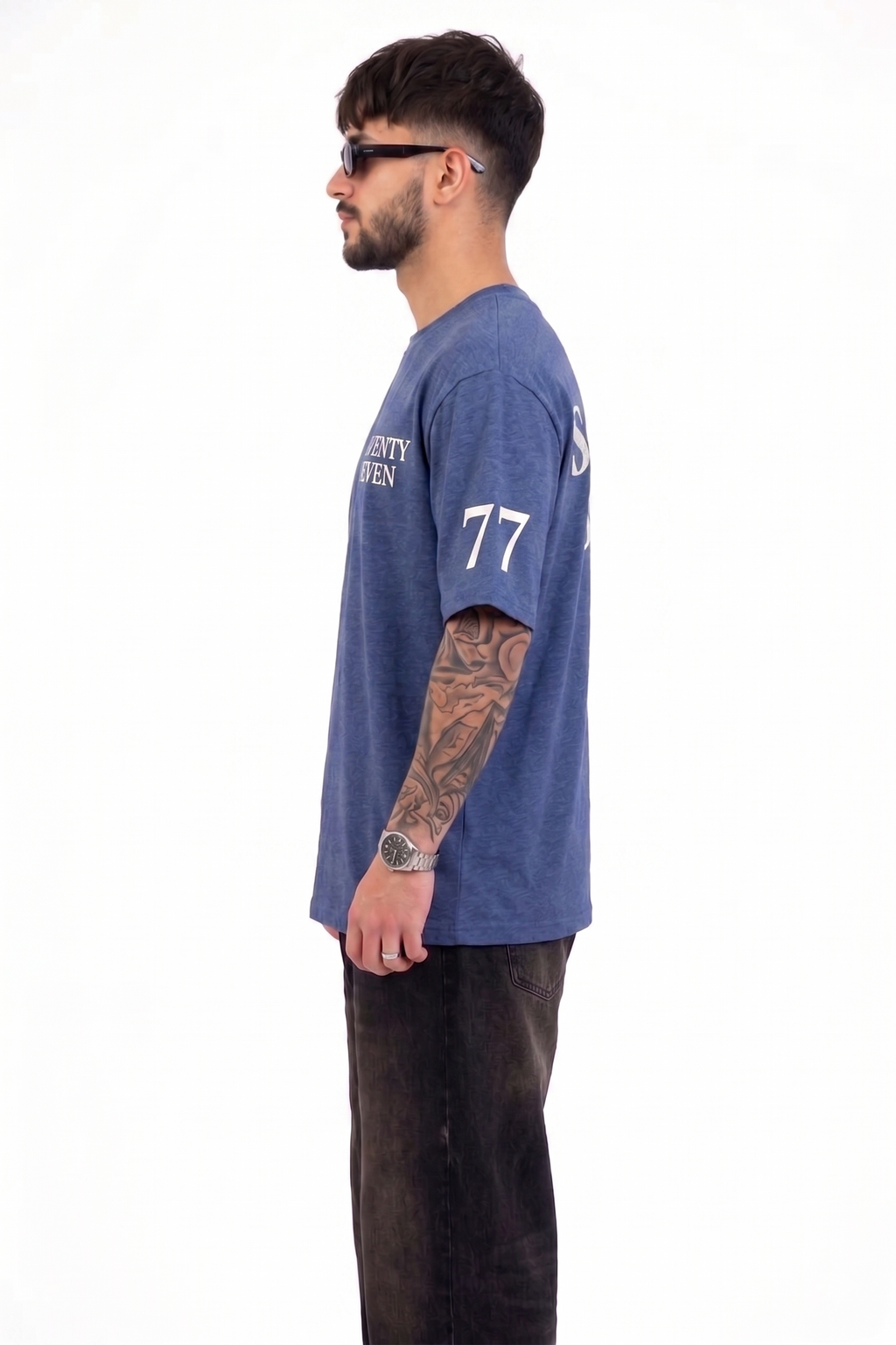 The Archive Serif Heather Tee
