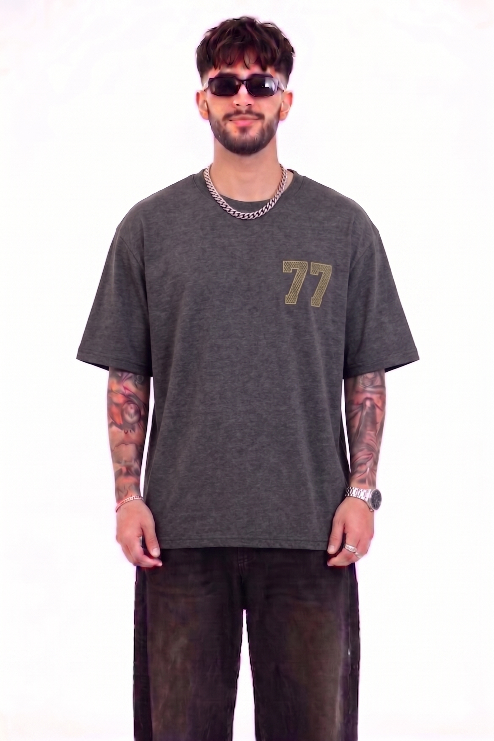 The Solaris 77 Geometric Tee