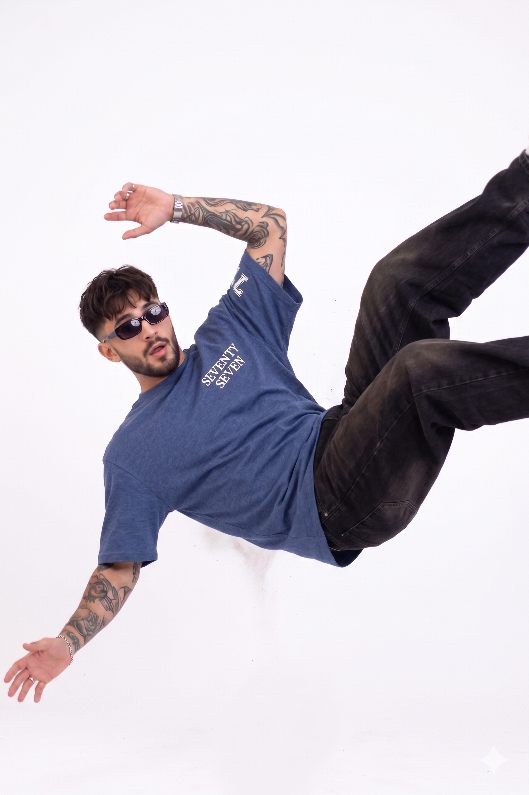 The Archive Serif Heather Tee