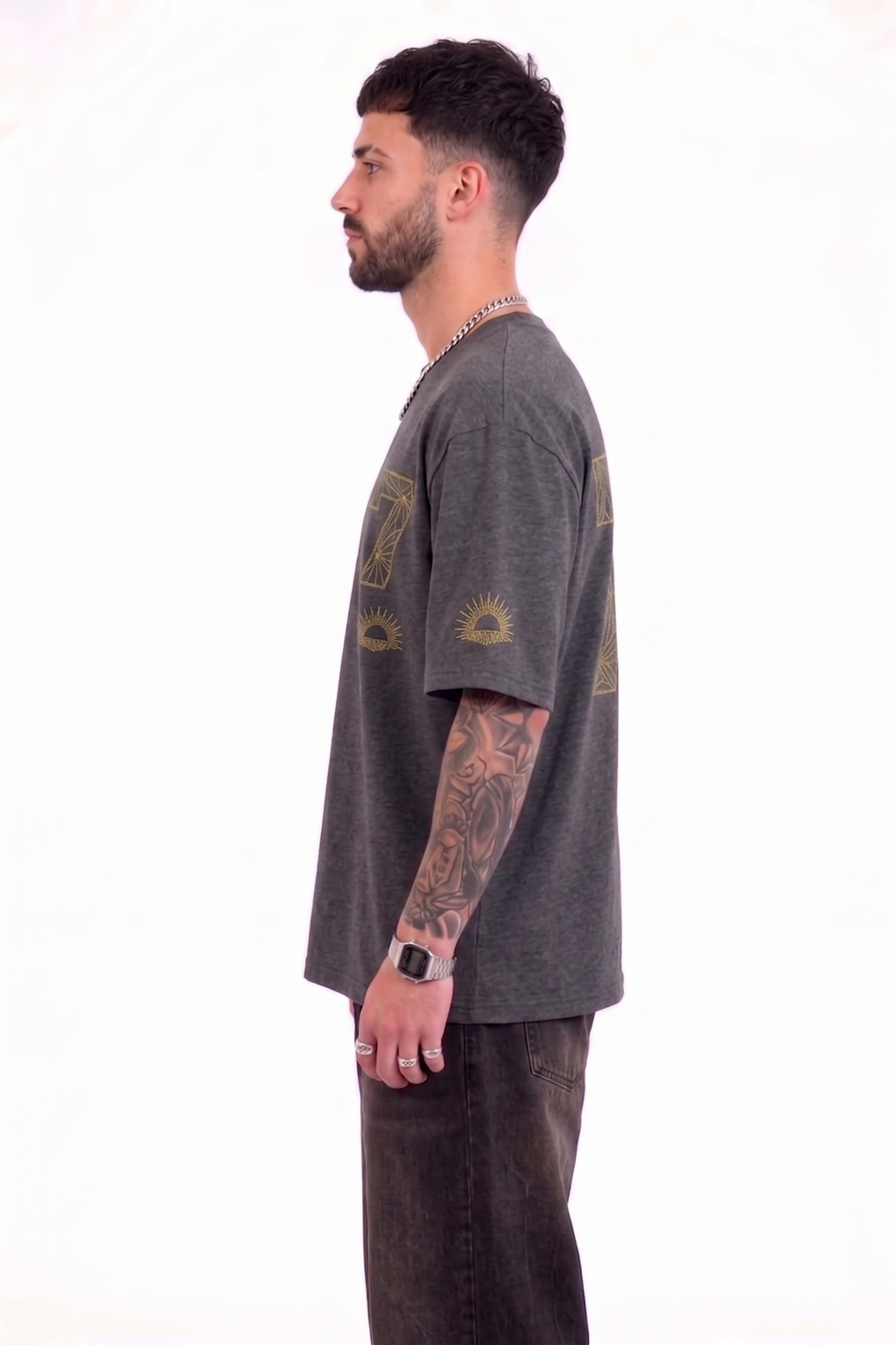 The Solaris 77 Geometric Tee