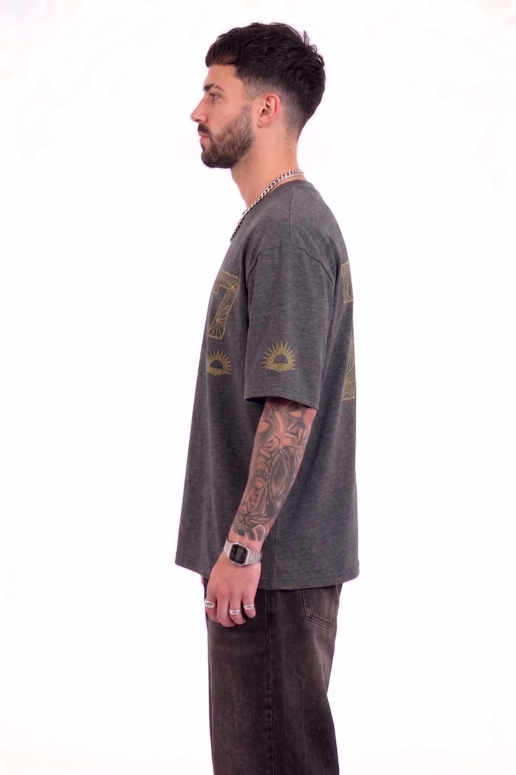 The Solaris 77 Geometric Tee