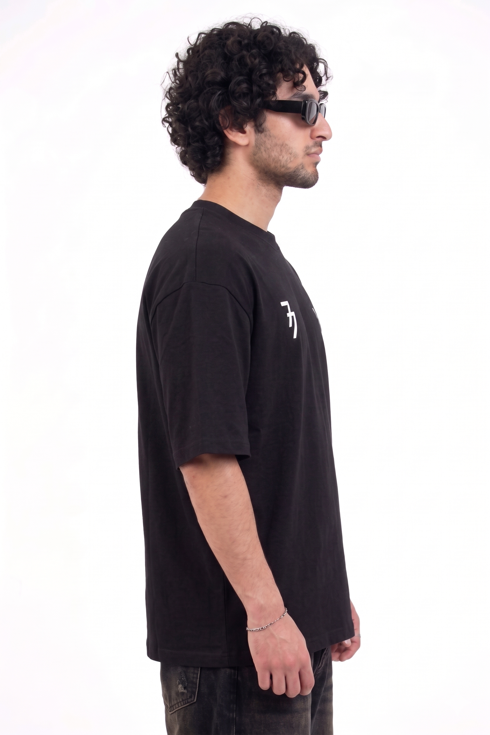 The Glitch Smile Holographic Tee